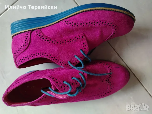 Дамски обувки - велур, снимка 5 - Дамски ежедневни обувки - 56196674