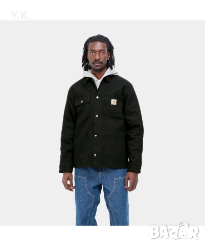 Оригинално мъжко яке Carhartt Michigan Chore Coat, снимка 6 - Якета - 52115944