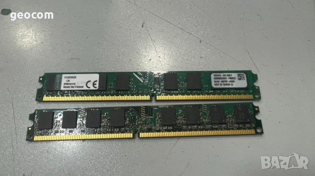 2GB (1x2GB) DDR2 Kinsgton PC2-6400U (800Mhz,CL-6,KIT), снимка 2 - RAM памет - 42509968