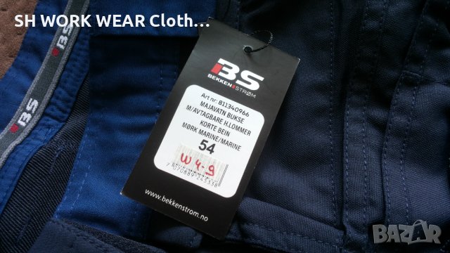 Bekken & Strom MAJAVATN BUKSE Stretch Work Wear размер 54 / XL еластичен работен панталон W4-9, снимка 13 - Панталони - 42482464