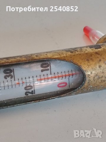 Тежести за везна и бронзов термометър, снимка 8 - Антикварни и старинни предмети - 40047495