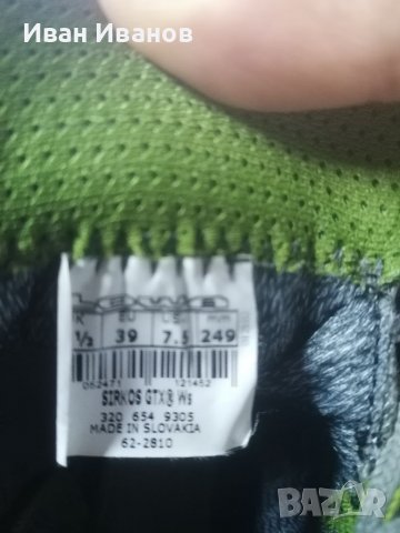 туристически обувки Lowa Sirkos GTX номер 39 , снимка 3 - Други - 36743037