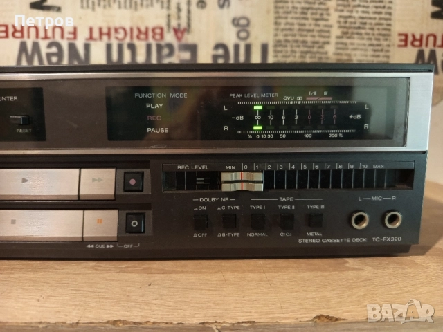 Дек"SONY"TC-FX320, снимка 2 - Декове - 52134225