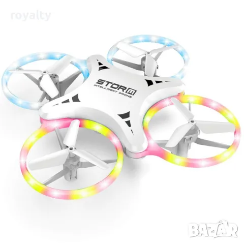 Сгъваем дрон с дистанционно управление за китка и LЕD светлини 0-23 dron, снимка 2 - Дронове и аксесоари - 49002452