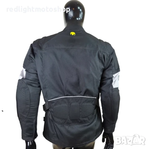 4839 – Bullson Мъжко Текстилно Мото Яке – КАТО НОВО – Размер M – 140 лв, снимка 3 - Аксесоари и консумативи - 51113491