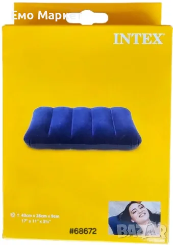 Спокоен сън с надуваемата възглавница Intex Downy: Удобство и комфорт навсякъде, снимка 6 - Други стоки за дома - 49406125