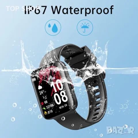 Smart Часовник Kuizil сензорен екран,монитор за сърдечен ритъм,22 спортни режима,водоустойчив