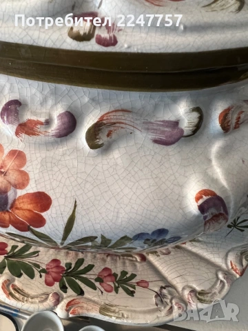 Супник с поднос Bassano, снимка 5 - Антикварни и старинни предмети - 54179603