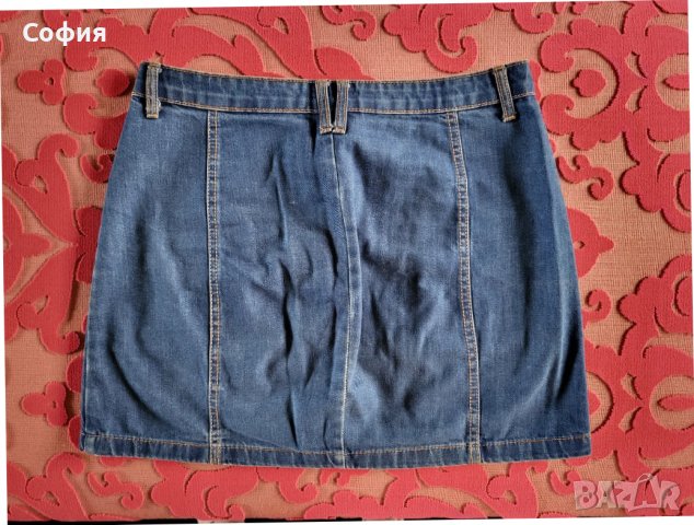 Дънкова пола Stradivarius, снимка 2 - Поли - 38781928