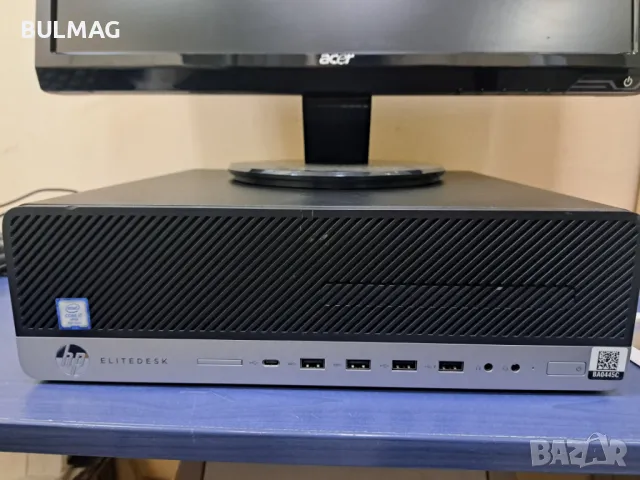 HP EliteDesk 800 G4, Core i7, RAM 16GB, SSD 500GB, +гаранция