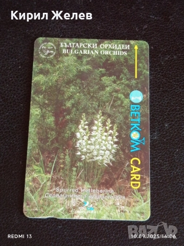 Две фонокарти БЕТКОМ, МОБИКА тема TOM CRUISE MINORITY REPORT / ОРХИДЕИ за КОЛЕКЦИЯ 21160, снимка 6 - Колекции - 51667898