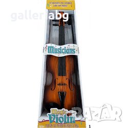Детска играчка музикален инструмент - цигулка, снимка 2 - Музикални играчки - 40640587