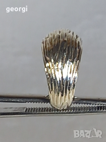 масивен сребърен пръстен , снимка 3 - Пръстени - 44596034