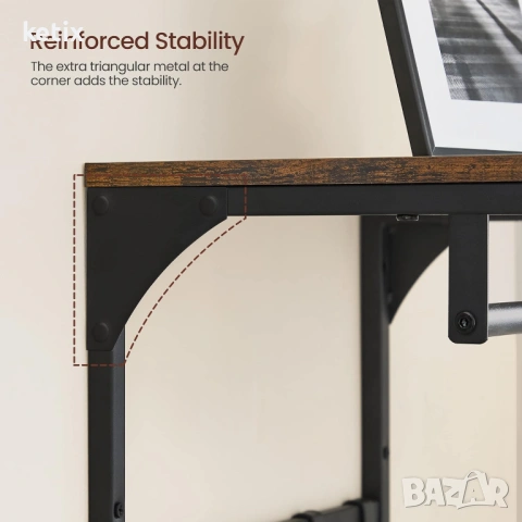 Стенна закачалка с рафт ,8 подвижни куки, снимка 5 - Закачалки - 54057226