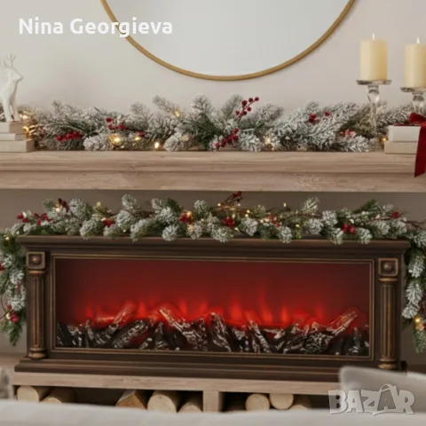 LED камина с ефект на жар – уют и атмосфера без дим и огън