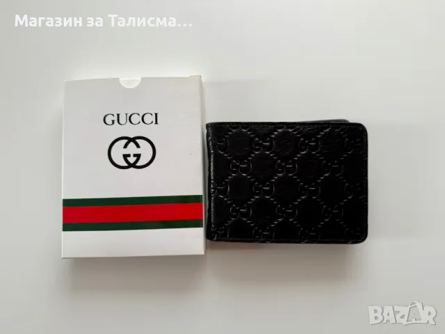 Портфейл Gucci Естествена кожа