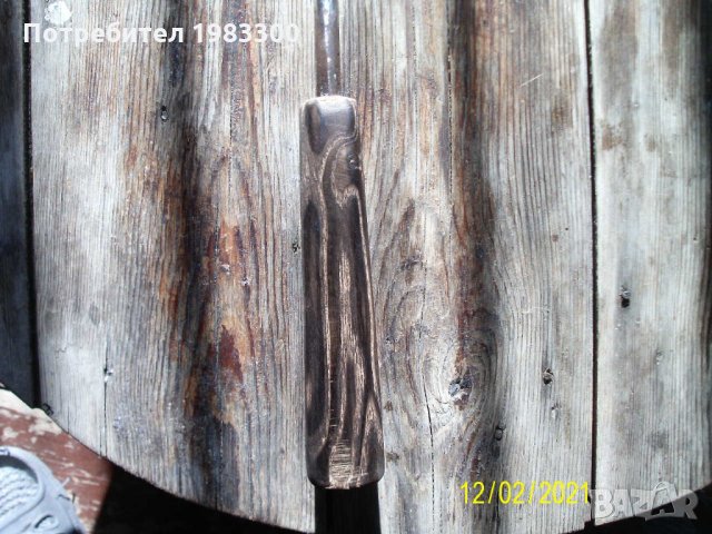 Античен нож кулак тесак сатър мачете ръчно изкован, снимка 5 - Колекции - 31785361