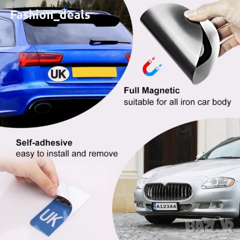 Нови стикери за кола за Европа винилови стикери за автомобили с регистрационен номер на UK, снимка 4 - Аксесоари и консумативи - 38393411