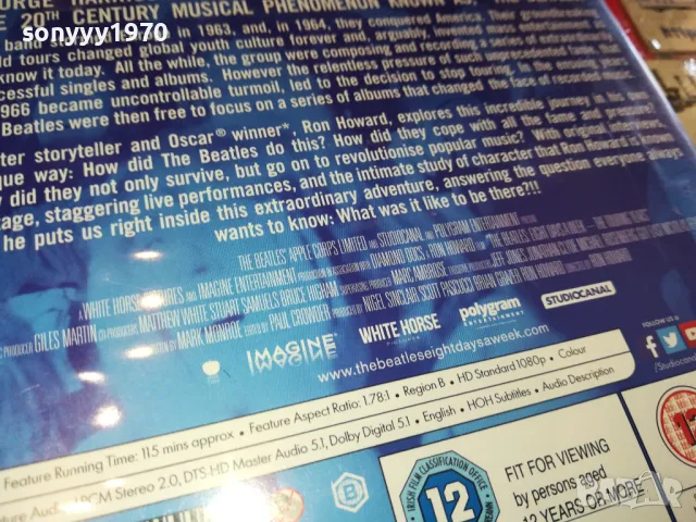 THE BEATLES BLU-RAY DISC 0603251158, снимка 11 - Blu-Ray филми - 49386174