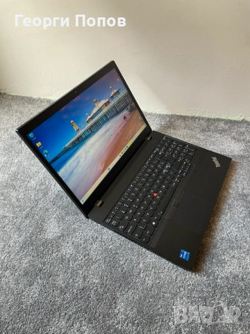 i7-11800H, 32GB DDR4, Nvidia Quadro T1200 - Lenovo ThinkPad P15v - 512GB NVMe SSD M.2, 15.6''IPS Ful, снимка 4 - Лаптопи за работа - 54042244