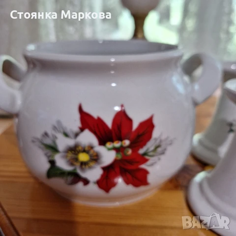 Комплект от Швеция порцелан, снимка 4 - Сервизи - 51051890