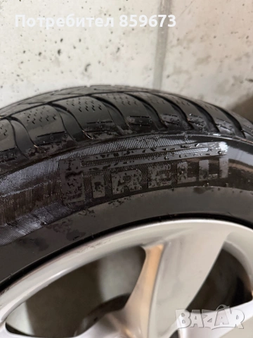 Джанти с гуми Pirelli 225/55 R17 за Audi A6 C7, снимка 4 - Гуми и джанти - 53966175