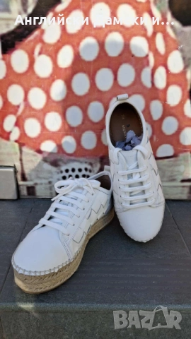 Английски дамски полукецове/еспадрили от естествена кожа-Next, снимка 4 - Дамски ежедневни обувки - 52846052