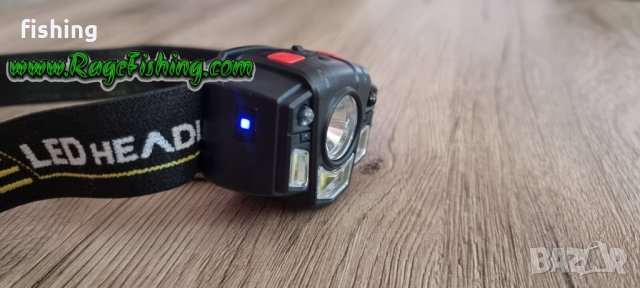Промо Челник със сензор за движение Headlamp 350 лумена, снимка 3 - Екипировка - 40460609