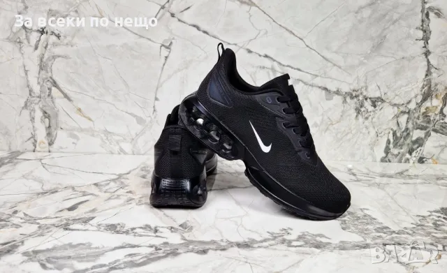 Nike Мъжки Черни Маратонки👟Мъжки Спортни Обувки В Черен Цвят Найк, снимка 4 - Маратонки - 48919652