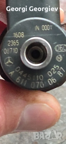 Дюзи за мерцедес Спринтер.Номера 0445110025, снимка 3 - Части - 53939842