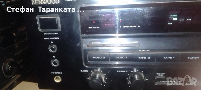 Усилвател със радио тунер Kenwood , снимка 4 - Ресийвъри, усилватели, смесителни пултове - 54021389