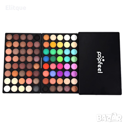 Палитра с 40 бр. сенки за очи с дълготраен ефект и матов завършек, снимка 7 - Други - 52832011