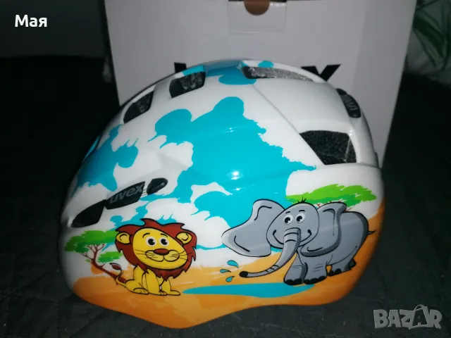 Детска вело каска uvex, снимка 5 - Столчета за кола и колело - 49221662