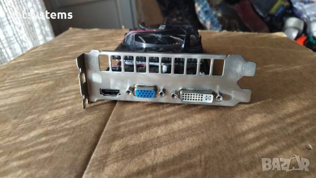Видео карта NVidia GeForce MSI N630GT HDMI 2048MB GDDR3 128bit PCI-E, снимка 2 - Видеокарти - 54018414