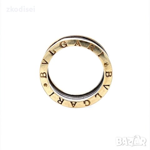 Златен пръстен брачна халка Bulgari 8,68гр. размер:63 14кр. проба:585 модел:22337-1, снимка 2 - Пръстени - 44376014