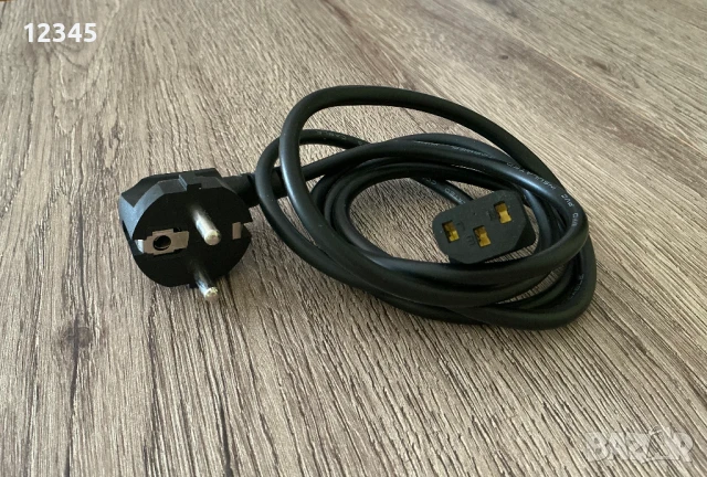 Захранващ кабел Шуко