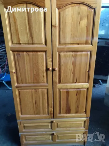 Гардероб масив , снимка 3 - Гардероби - 49349532