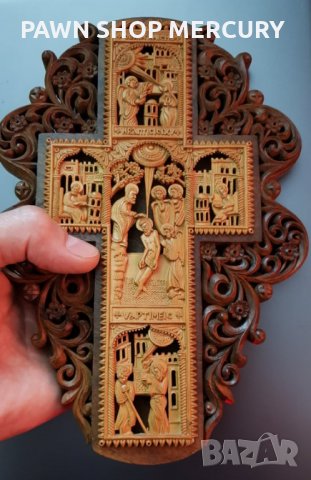 Продавам кръст,уникална изработка от дърворезба, снимка 13 - Икони - 30343197