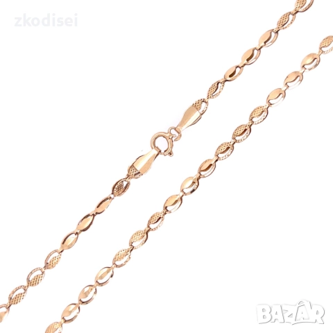 Златен синджир 5,30гр. 56,0см. 14кр. проба:585 модел:34345-1, снимка 1