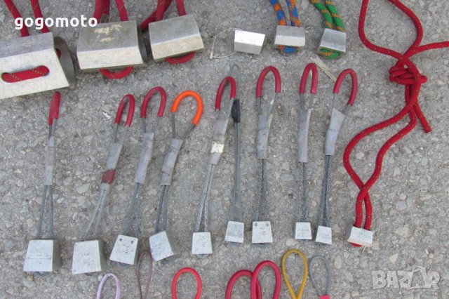 ЛОТ Екипировка, алпийска, алпиниска ЗА КАТЕРЕНЕ, АЛПИНИЗЪМ, ТУРИЗЪМ И СПЕЛЕОЛОГИЯ, карабинер, PETZL, снимка 6 - Спортна екипировка - 33890497