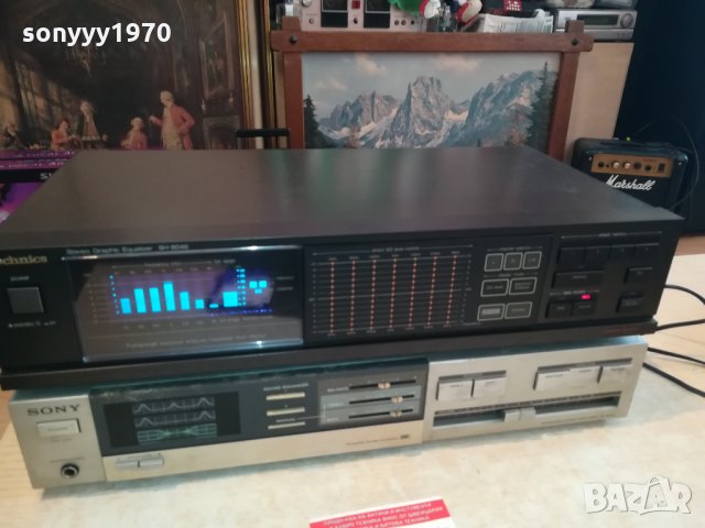 TECHNICS EQUALIZER & SONY AMPLIFIER-JAPAN 2501221954, снимка 15 - Ресийвъри, усилватели, смесителни пултове - 35560617