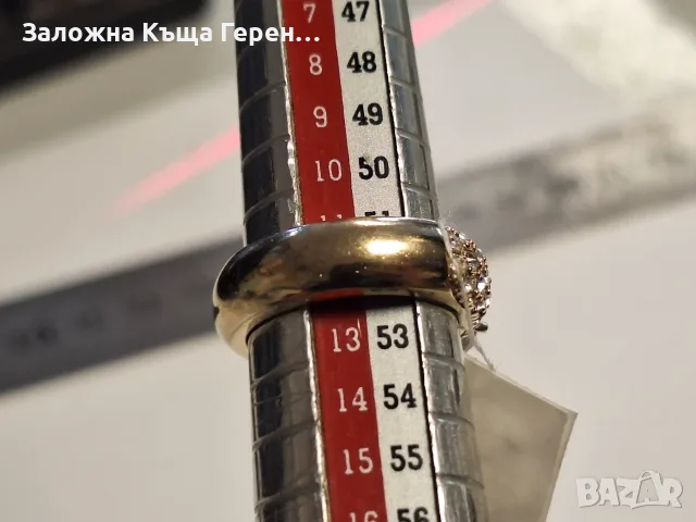 Сребърен пръстен 7.76гр, снимка 3 - Пръстени - 56180735