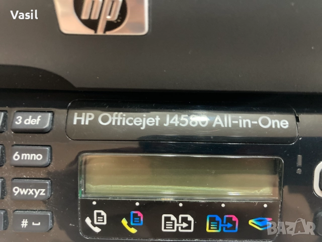 Принтер HP Officejet J4580 All-in-One, снимка 2 - Принтери, копири, скенери - 52187602