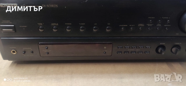 ресивър Pioneer SX-303 RDS, снимка 4 - Ресийвъри, усилватели, смесителни пултове - 53296794
