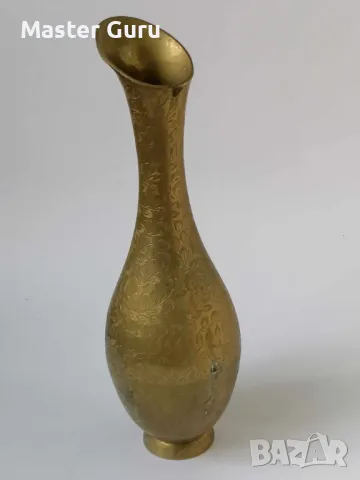 Стара бронзова гарафа, кана, снимка 4 - Антикварни и старинни предмети - 47297305