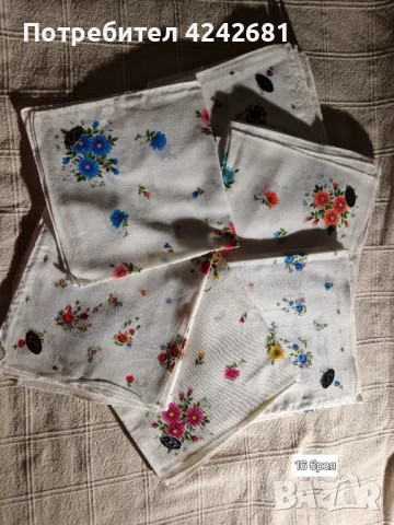 Нови носни кърпички от соца, снимка 3 - Сватбени аксесоари - 47856951