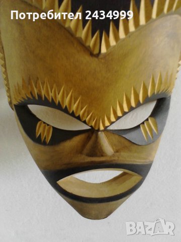 Продавам 2 винтидж африкански маски., снимка 9 - Други - 36888025