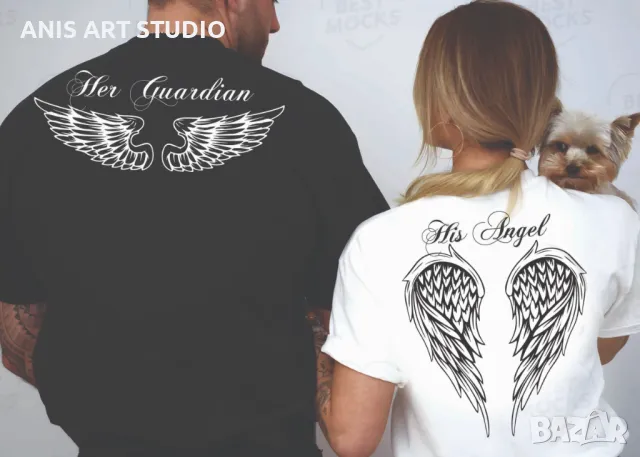 Тениски за двойки Тениски за влюбени, снимка 2 - Тениски - 48991727