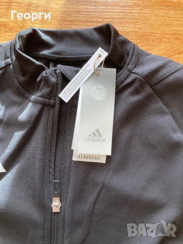 Пригинален мъжки суичар Adidas, снимка 4 - Спортни дрехи, екипи - 53379998