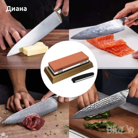 Камъни за заточване на ножове за фино или основно точене на различни видове остриета, снимка 1